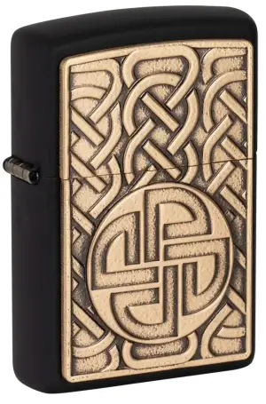 Classic Norse Antique Brass Emblem küçük görsel