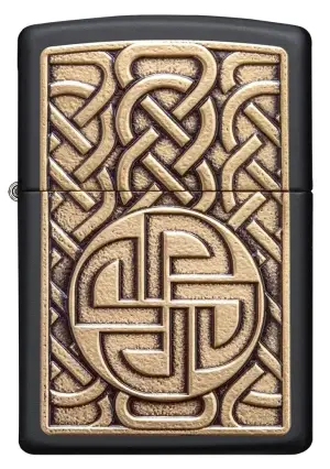 Classic Norse Antique Brass Emblem küçük görsel