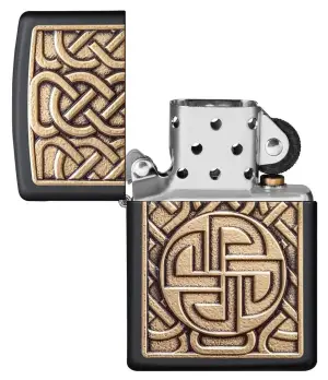 Classic Norse Antique Brass Emblem küçük görsel