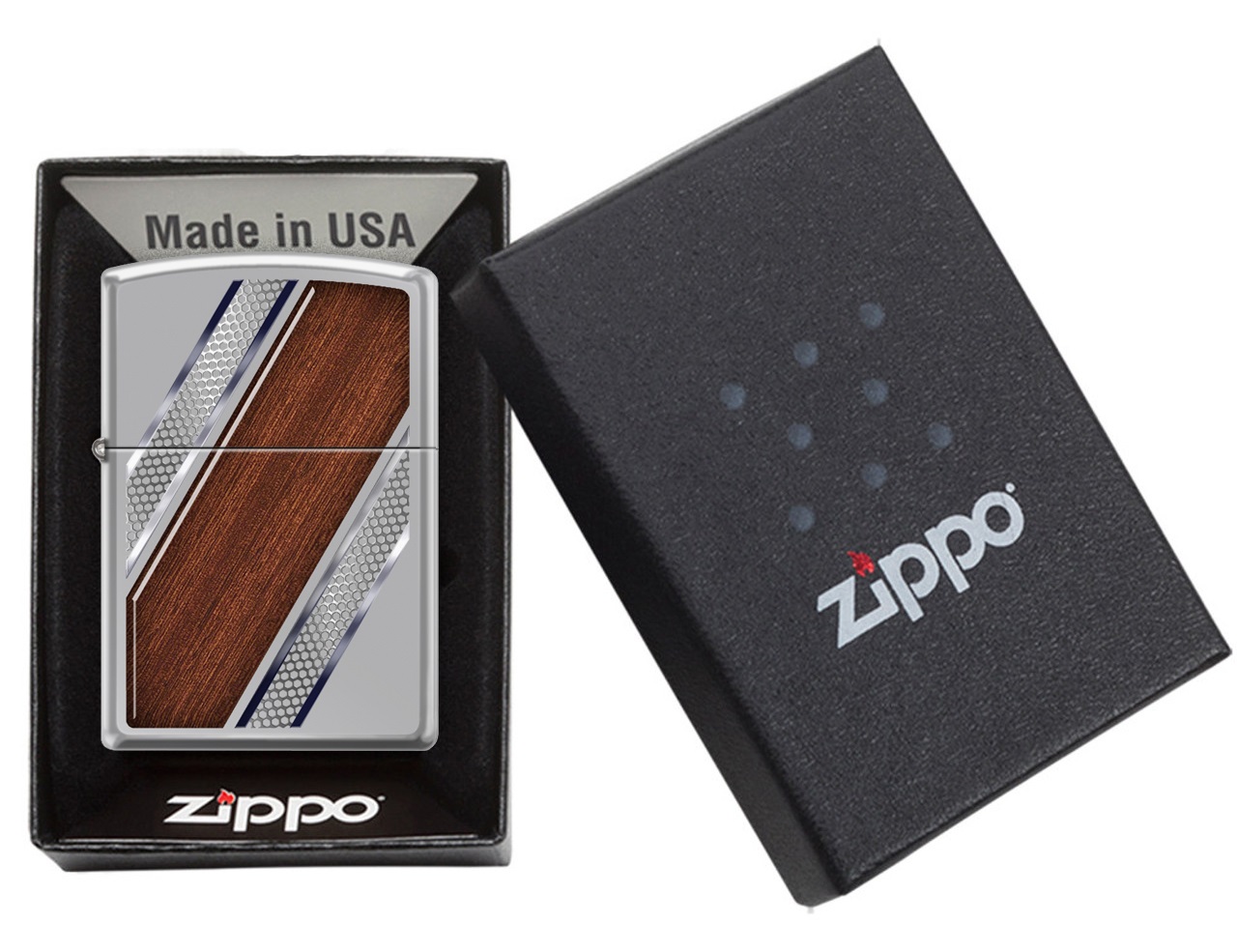 Classic Steel And Wood Diagonal küçük görsel