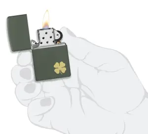 Four Leaf Clover Design küçük görsel