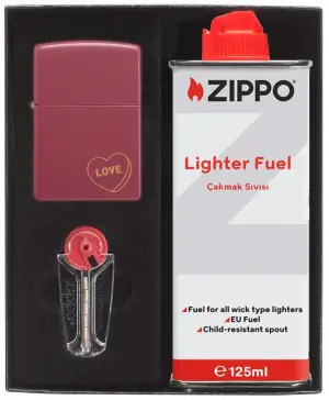 Zippo Çakmak Hediyelik Set küçük görsel