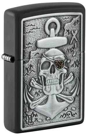 Classic Skull Anchor Emblem küçük görsel