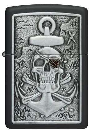 Classic Skull Anchor Emblem küçük görsel