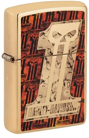 Harley-Davidson® High Polish Brass küçük görsel