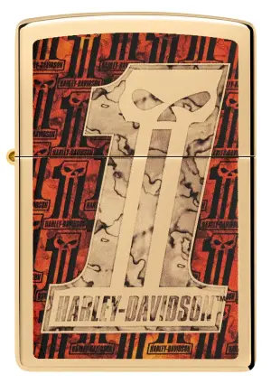 Harley-Davidson® High Polish Brass küçük görsel