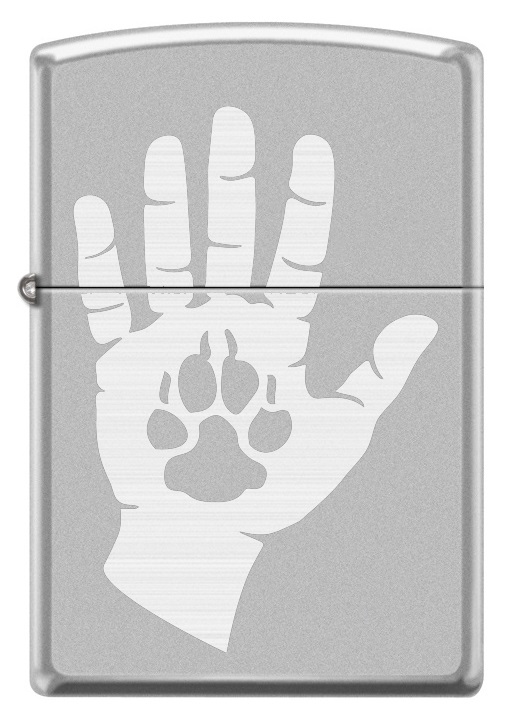 Hand And Paw Print Design görseli