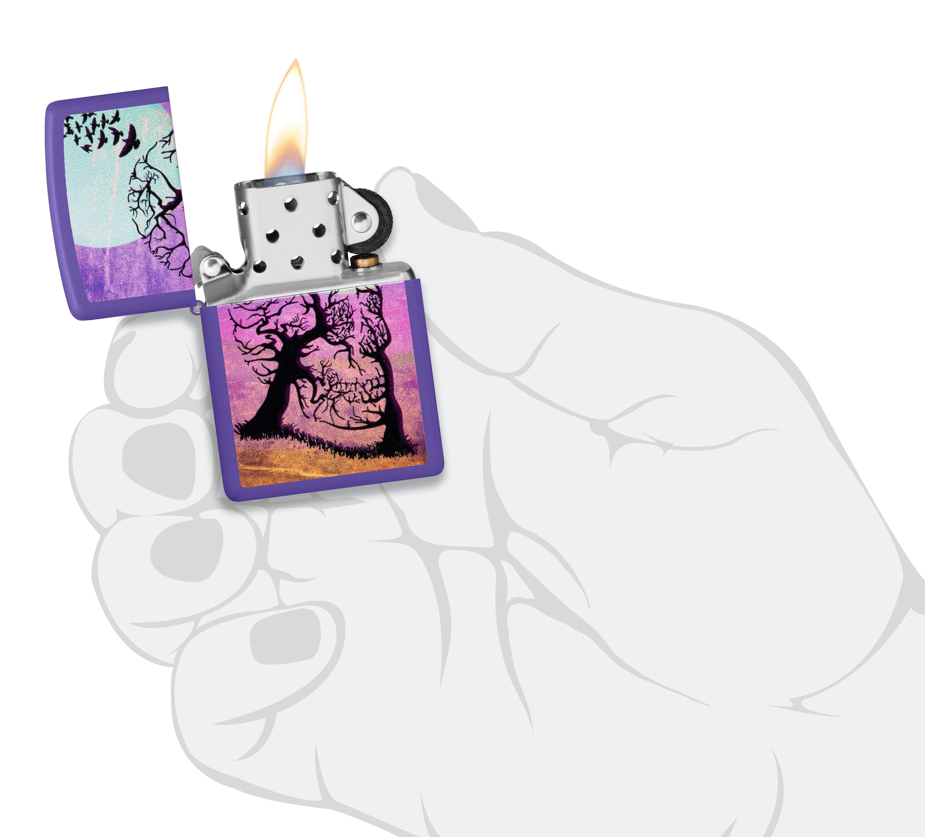 Skull Tree Design küçük görsel