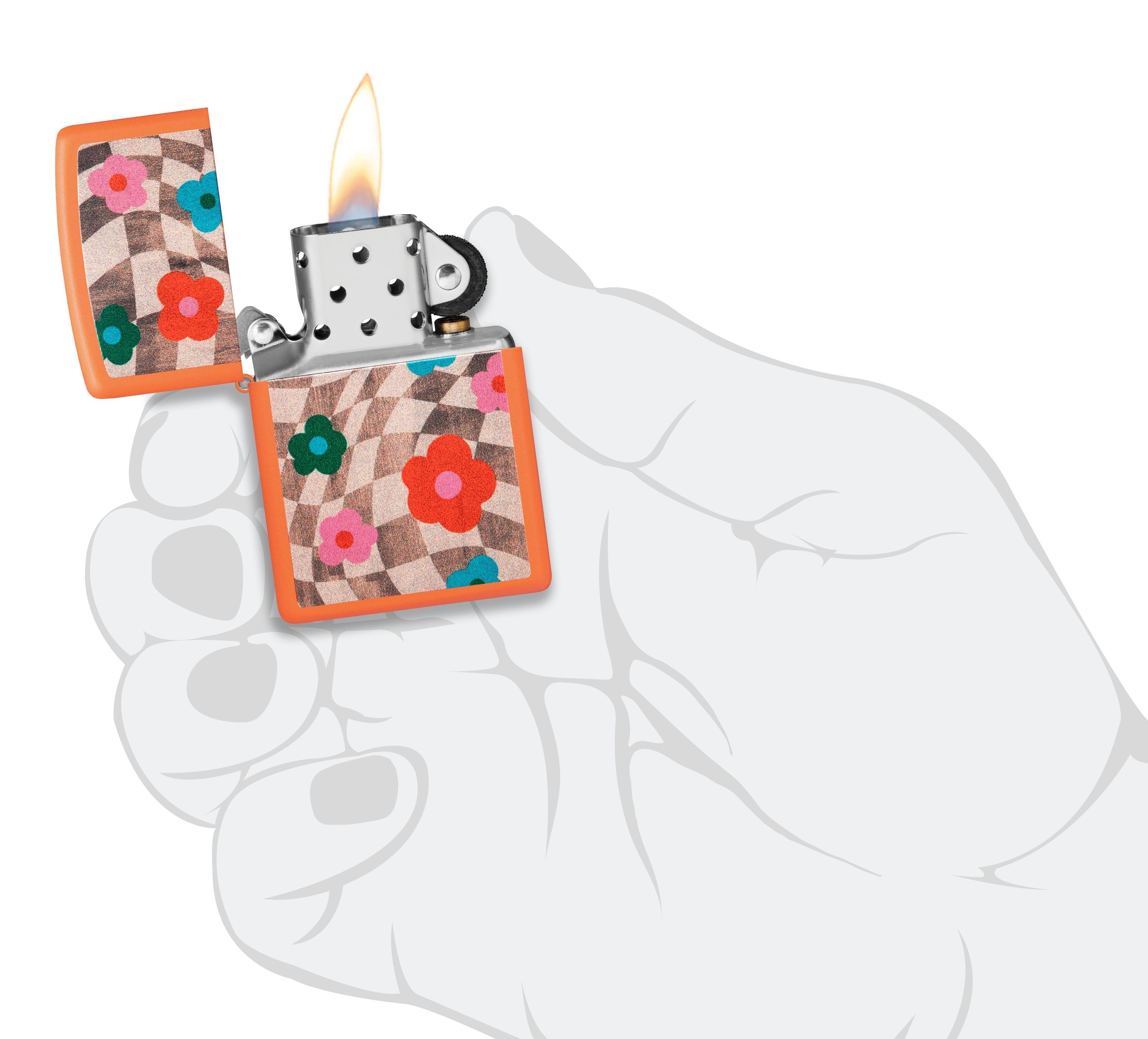 Wavy Flower Design küçük görsel