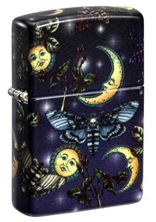 Butterfly Skull Design görseli