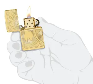 Classic - High Polish Gold Plate Altın Altın Kaplama küçük görsel