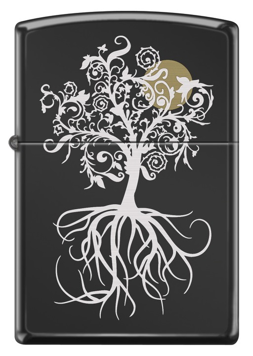 Tree And Moon Design görseli