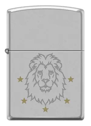 Lion With Vines Design küçük görsel