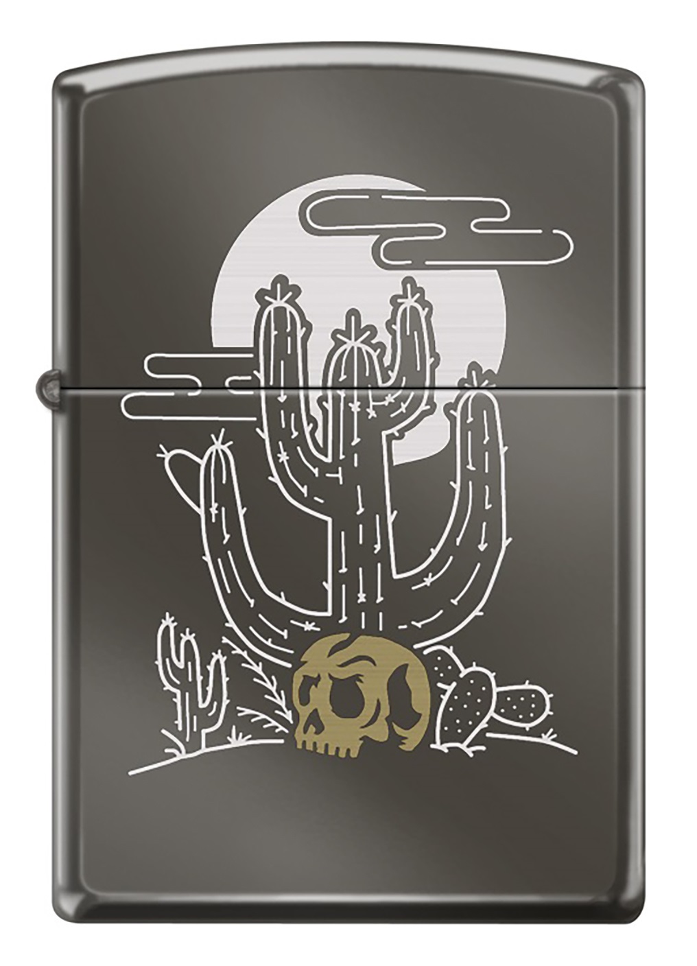 Cactus And Skull Design görseli