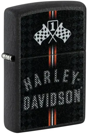 Harley-Davidson® Black Crackle küçük görsel