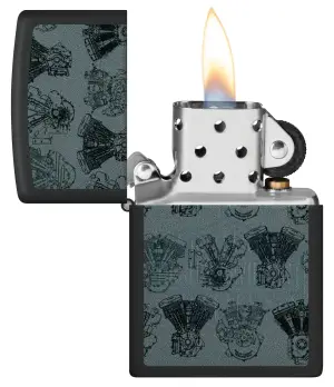 Harley-Davidson® Black Matte küçük görsel