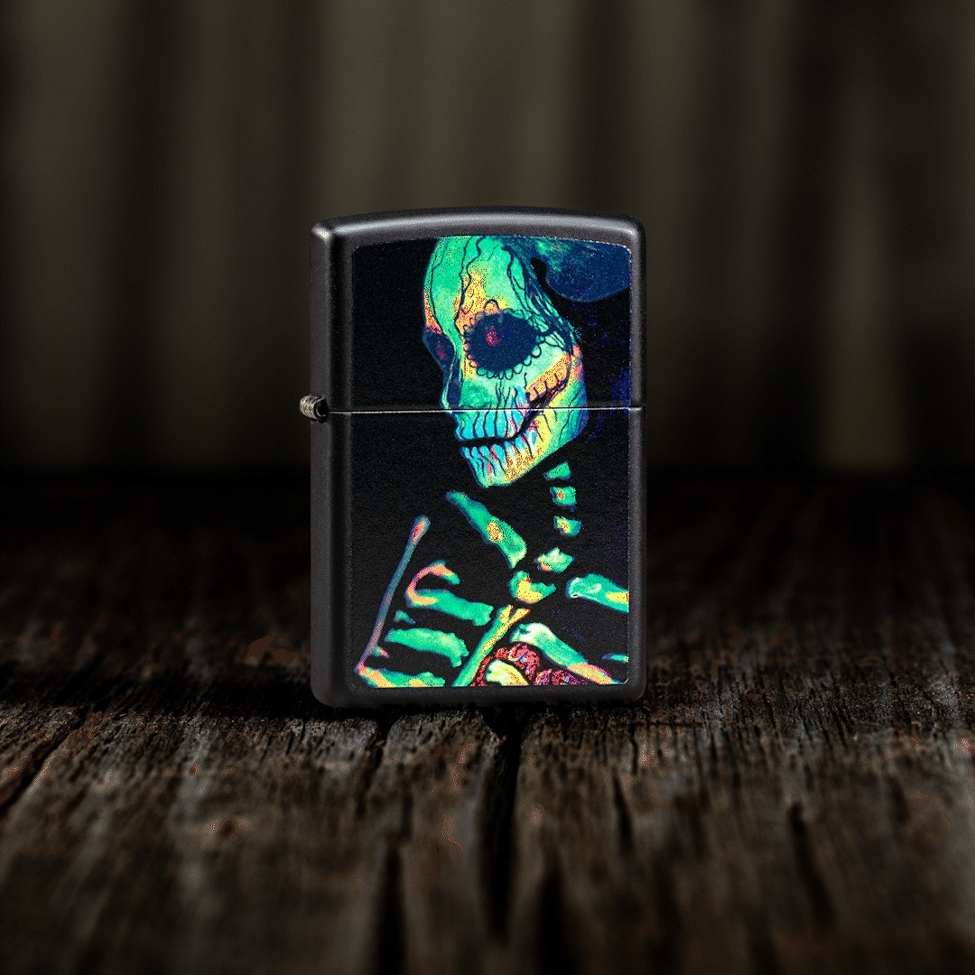 Glowing Skull Design küçük görsel