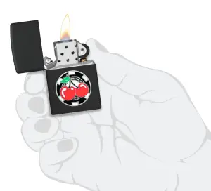 Classic Cherries Poker Chip küçük görsel