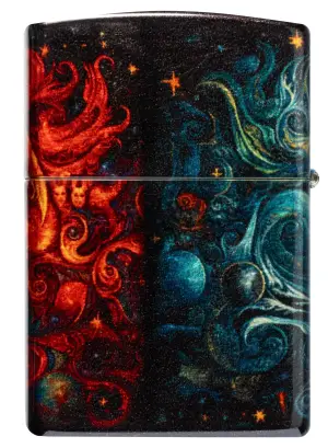Spiritual Sun And Moon Design küçük görsel