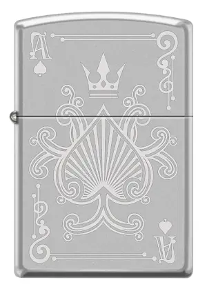 Ornate Ace Of Spades Design küçük görsel