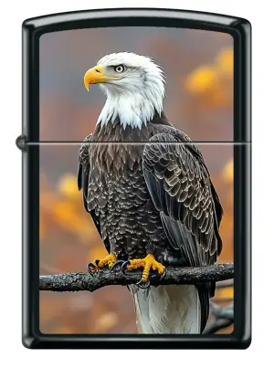 Eagle On Branch Design küçük görsel