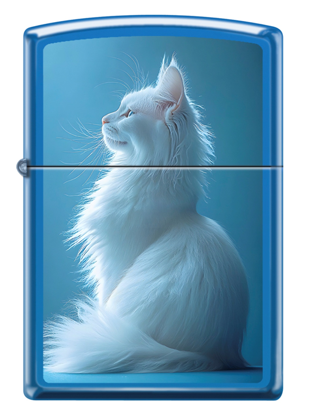 Turkish Angora Cat Design görseli