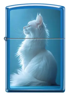 Turkish Angora Cat Design küçük görsel