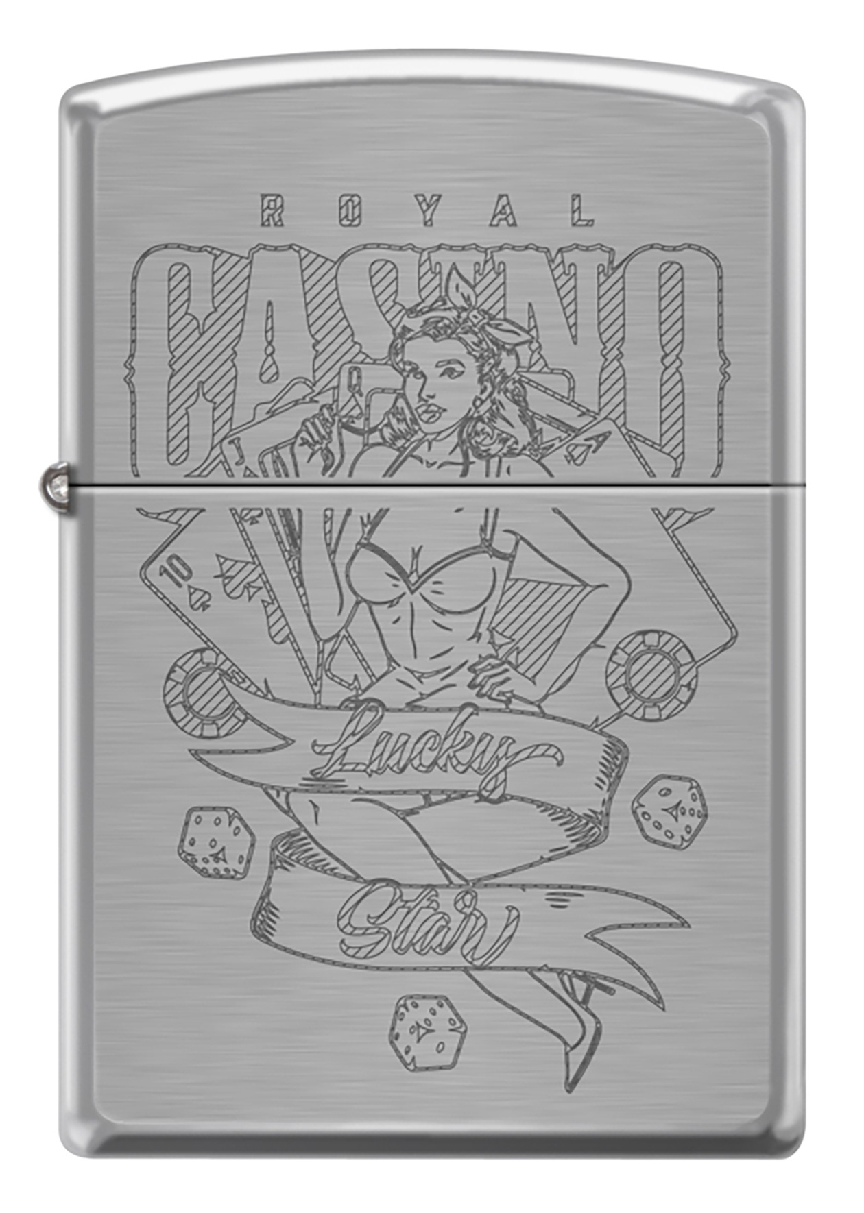 Royal Casino Girl Design görseli