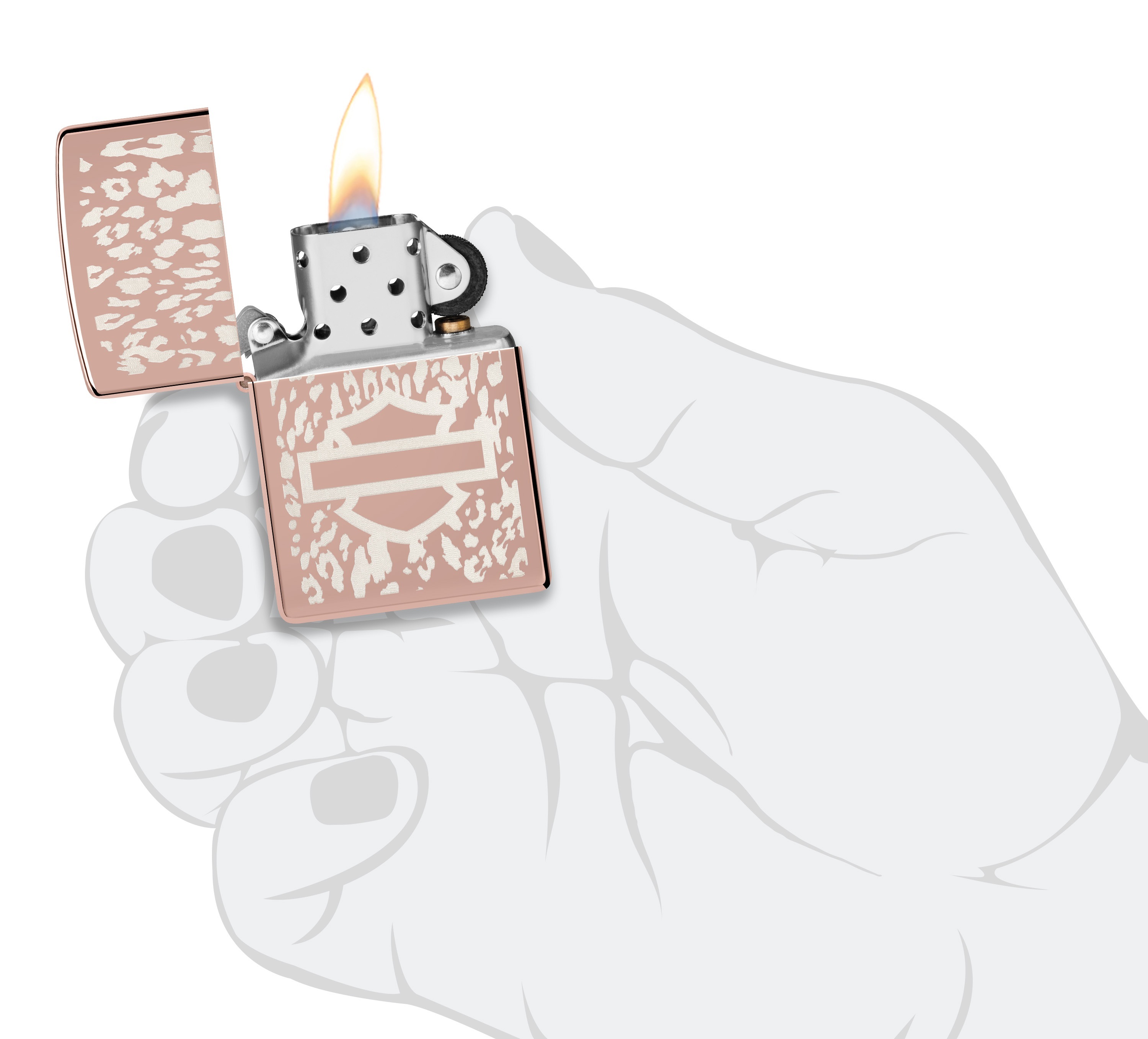 Harley-Davidson® High Polish Rose Gold küçük görsel