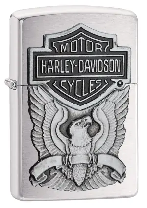 Harley-Davidson® Brushed Chrome küçük görsel