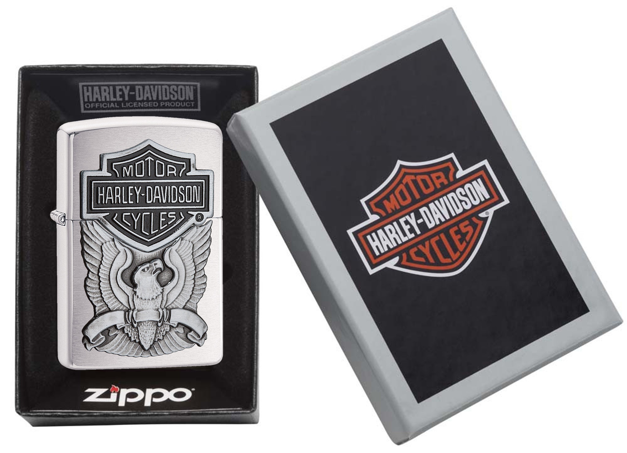 Harley-Davidson® Brushed Chrome küçük görsel