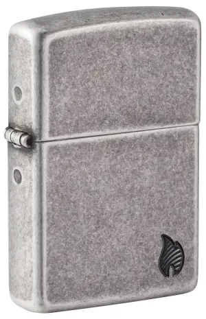 Armor® Antique Silver Flame Design küçük görsel