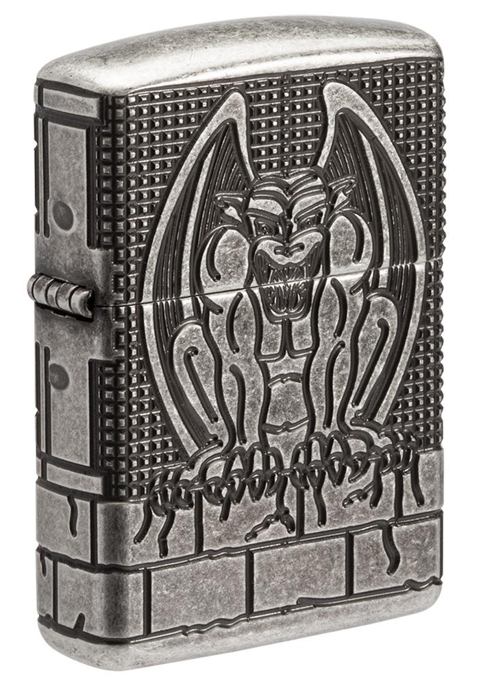 Armor® Antique Silver Gargoyle görseli