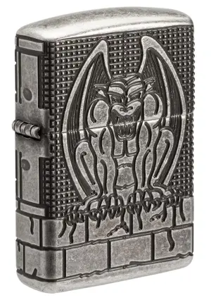 Armor® Antique Silver Gargoyle küçük görsel