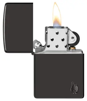 Armor® High Polish Black Flame Design küçük görsel
