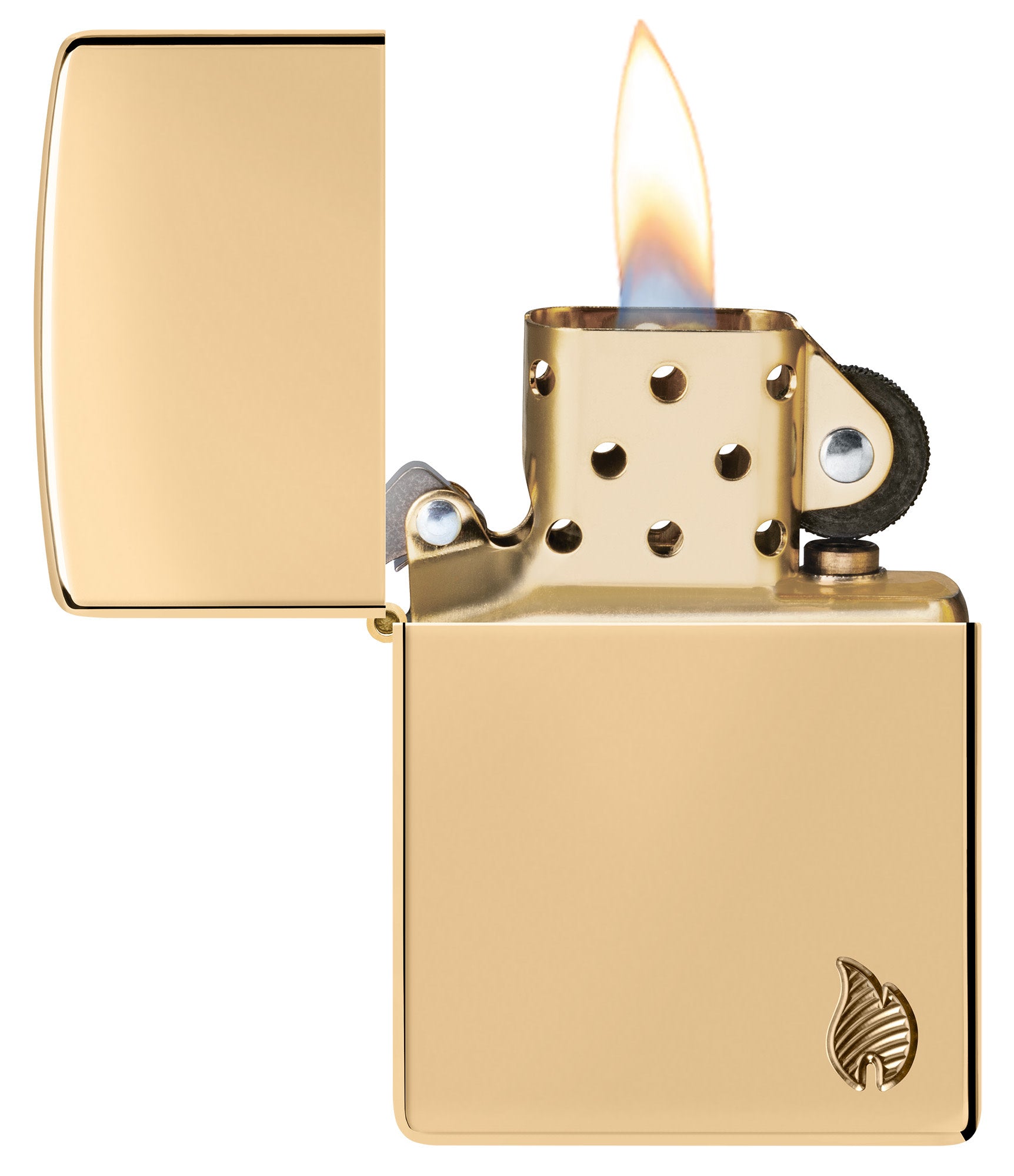 Armor® High Polish Brass Flame Design küçük görsel