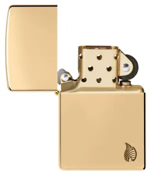 Armor® High Polish Brass Flame Design küçük görsel