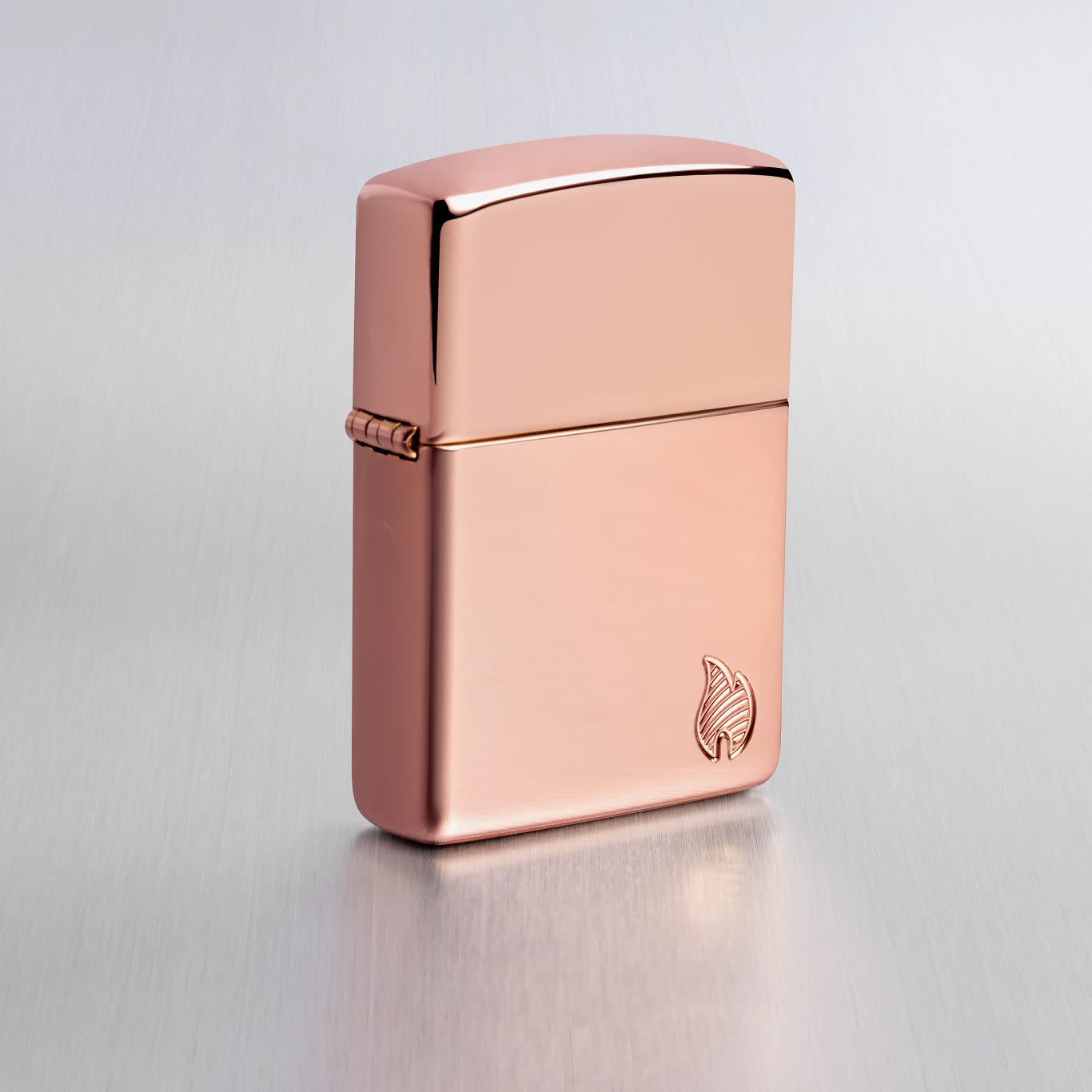 Armor® High Polish Rose Gold Flame Design küçük görsel