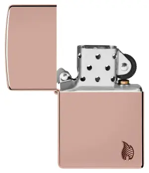 Armor® High Polish Rose Gold Flame Design küçük görsel