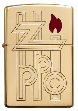 Armor® High Polished Brass Abstract Logo küçük görsel