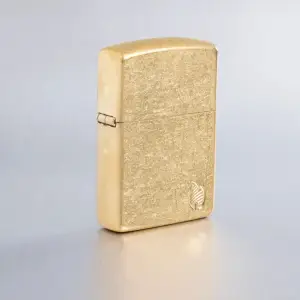 Armor® Tumbled Brass Flame Design küçük görsel