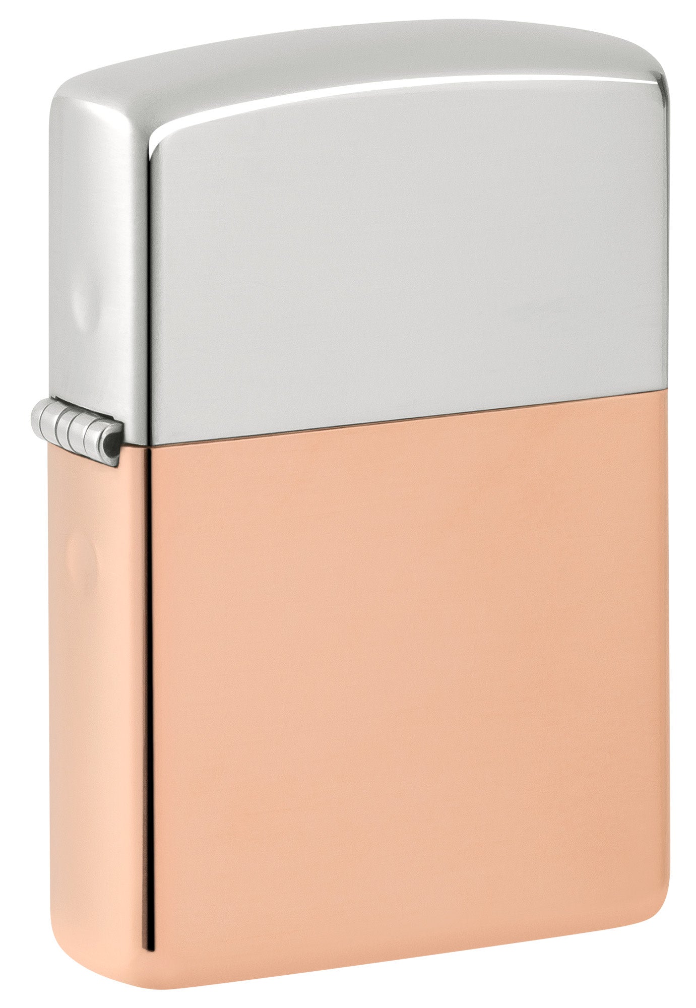 Bimetal Case Lighter - Sterling Silver Lid görseli