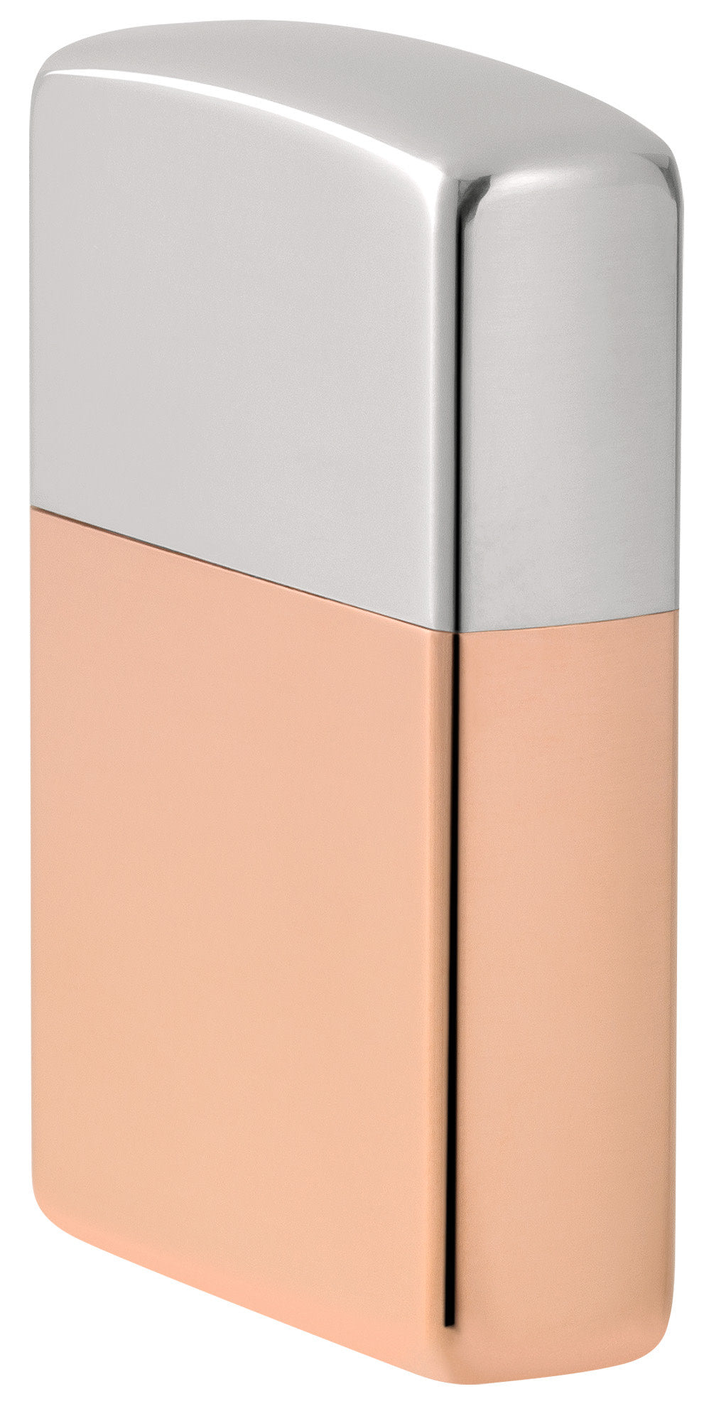 Bimetal Case Lighter - Sterling Silver Lid küçük görsel