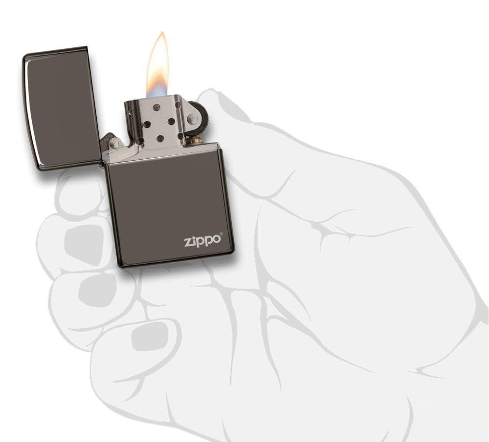 Classic Black Ice® Zippo Logo küçük görsel