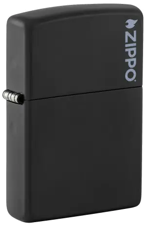 Classic Black Matte with Zippo Logo küçük görsel