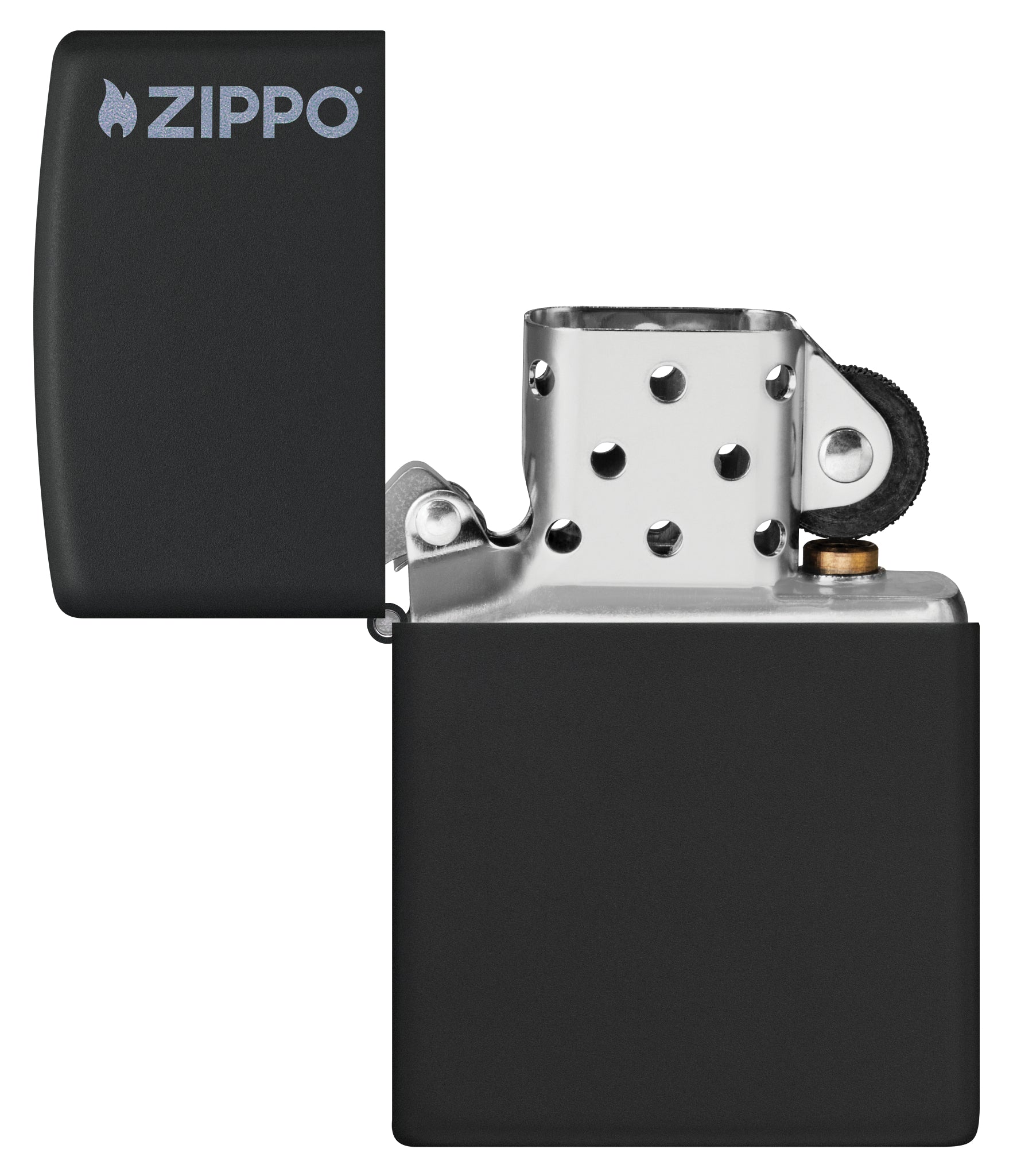 Classic Black Matte with Zippo Logo küçük görsel