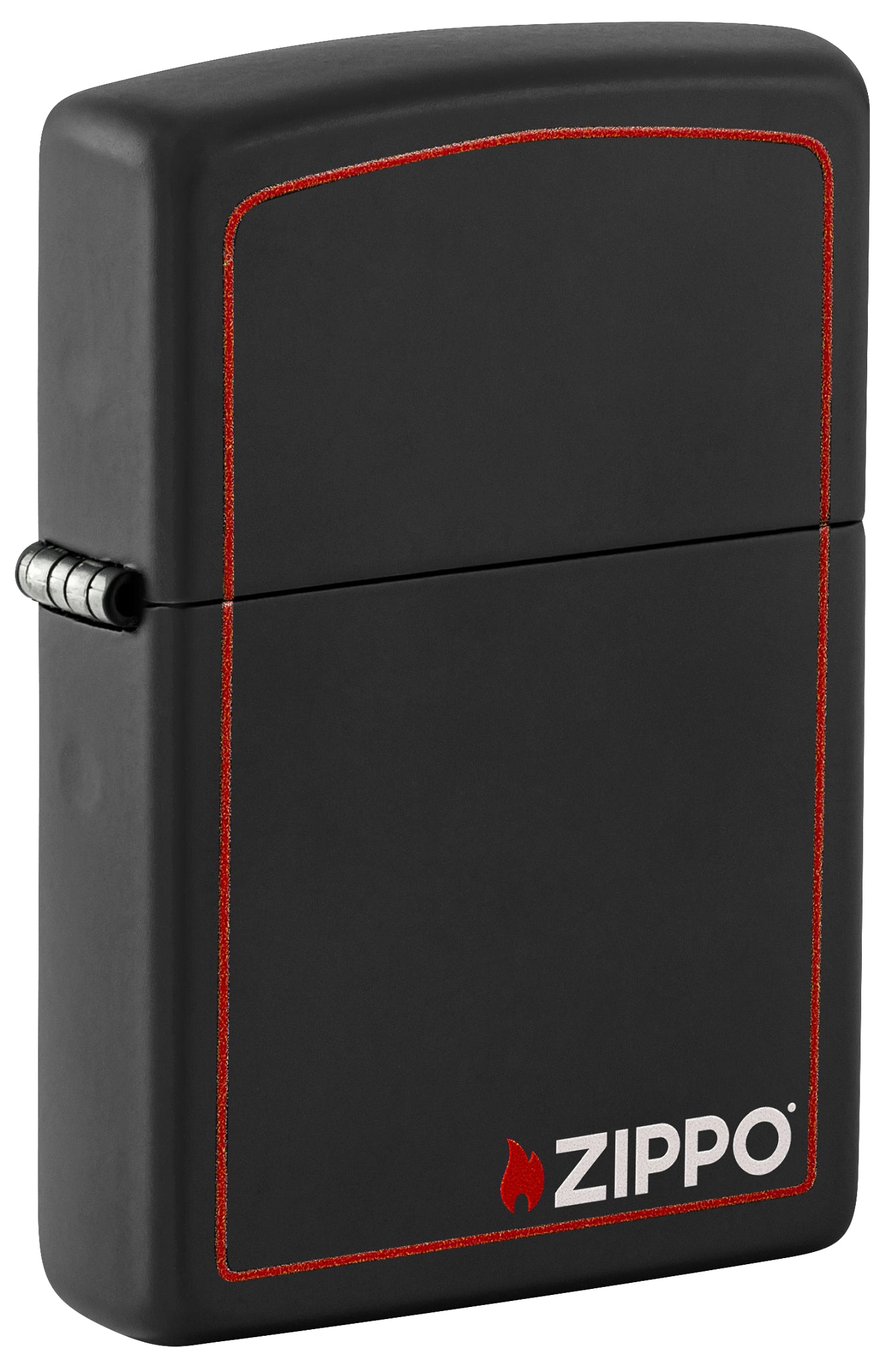 Classic Black and Red Zippo görseli