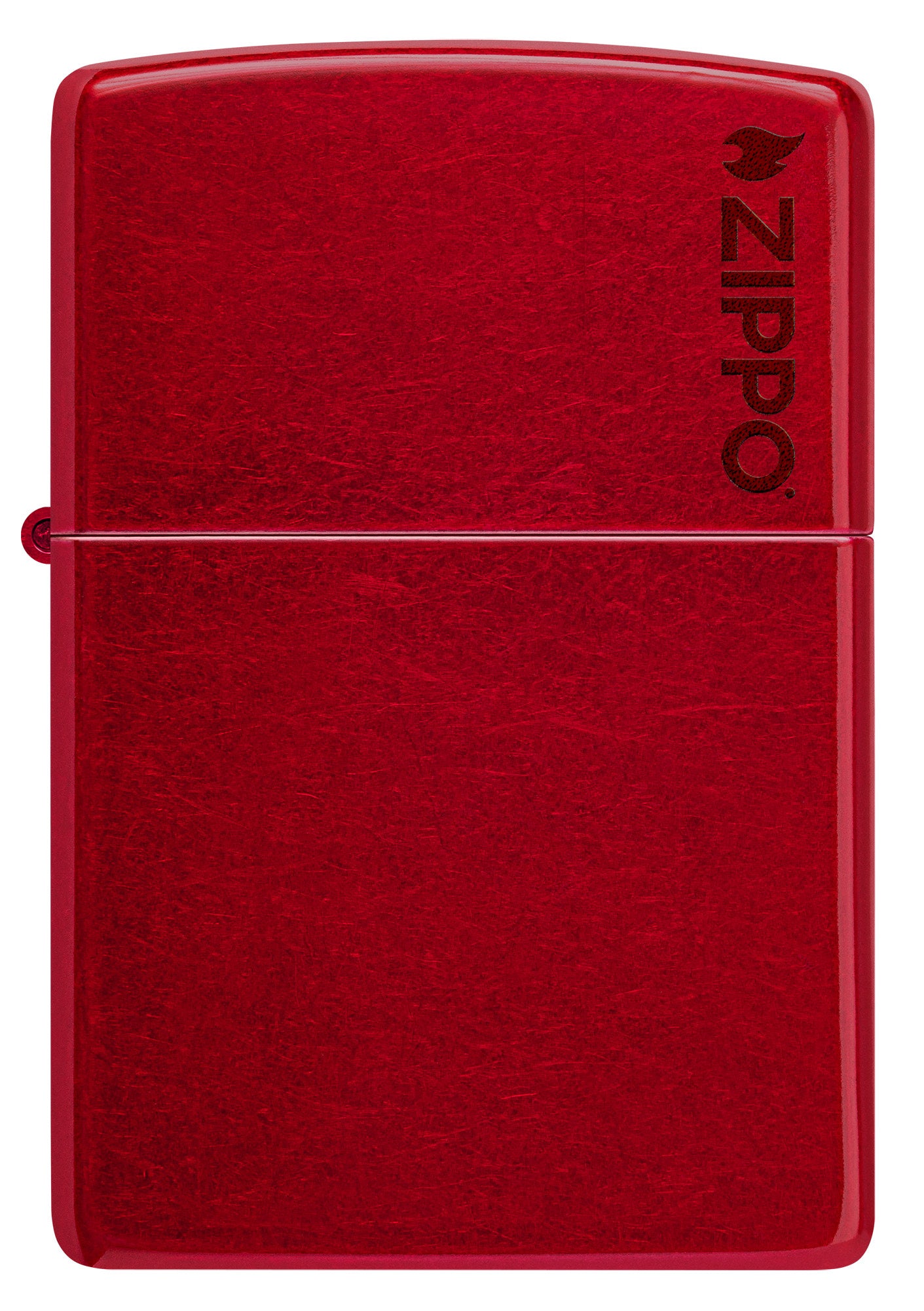 Classic Candy Apple Red Zippo Logo küçük görsel