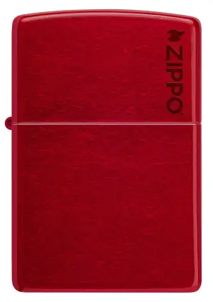 Classic Candy Apple Red Zippo Logo küçük görsel