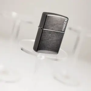 Classic Grey Zippo Logo küçük görsel